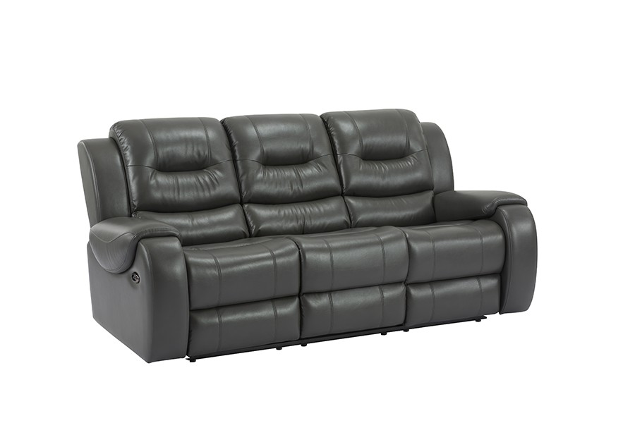 RC-2430 Faux Air Leather Power Lehning Three Seater Sofa