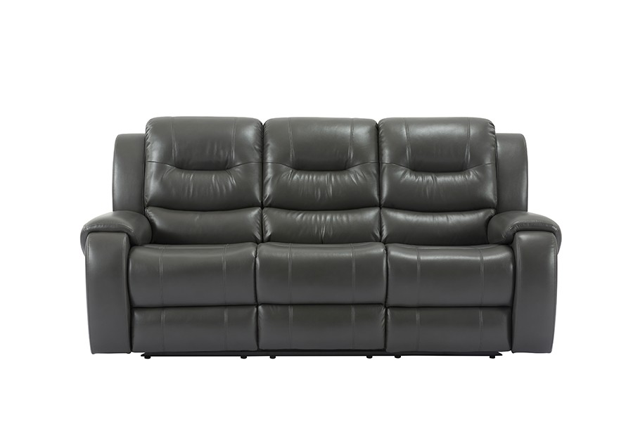 RC-2430 Faux Air Leather Power Lehning Three Seater Sofa